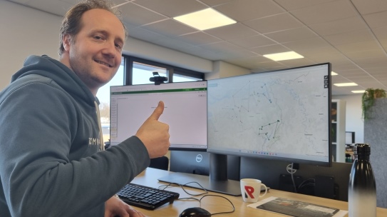 Samenwerking met GreenRoutes, minder CO2-uitstoot