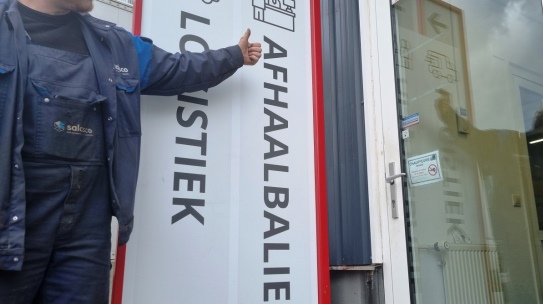 “Afhaalbalie geeft mij een dag tijdwinst”
