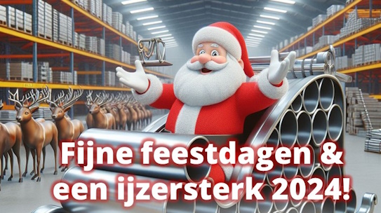 Fijne feestdagen & een ijzersterk 2024!