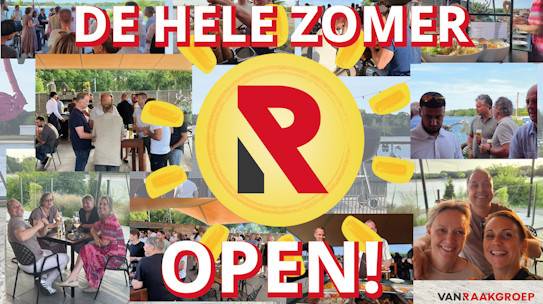 De hele zomer open!