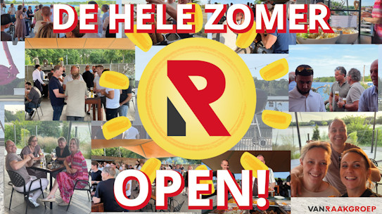 De hele zomer open!