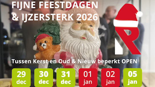 Fijne feestdagen & een ijzersterk 2026!