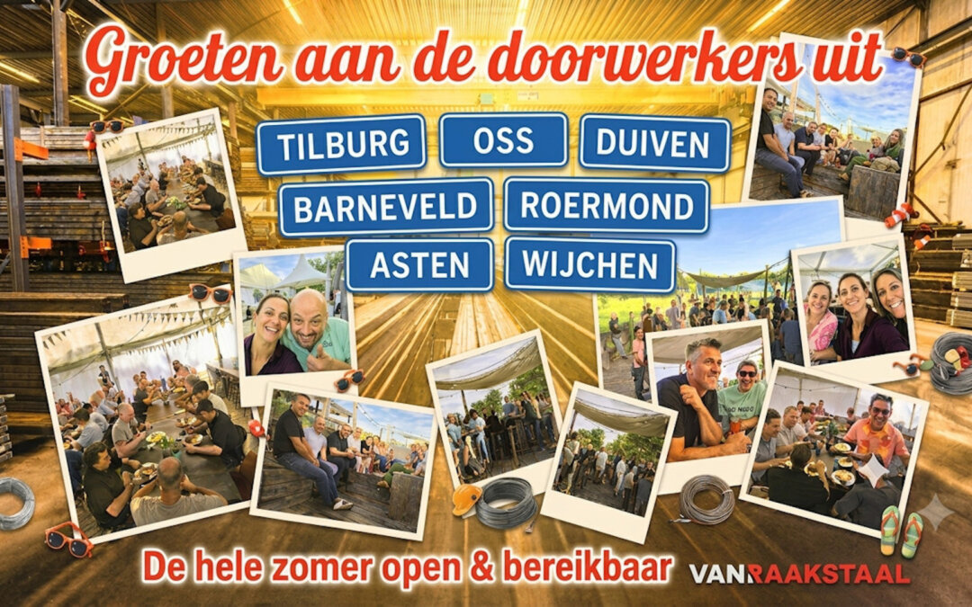 De hele zomer open
