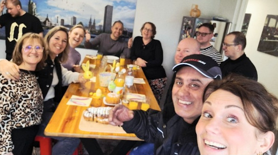 Paaslunch: samen eten en lachen